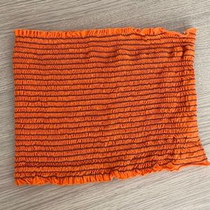 Orange Tube Top
